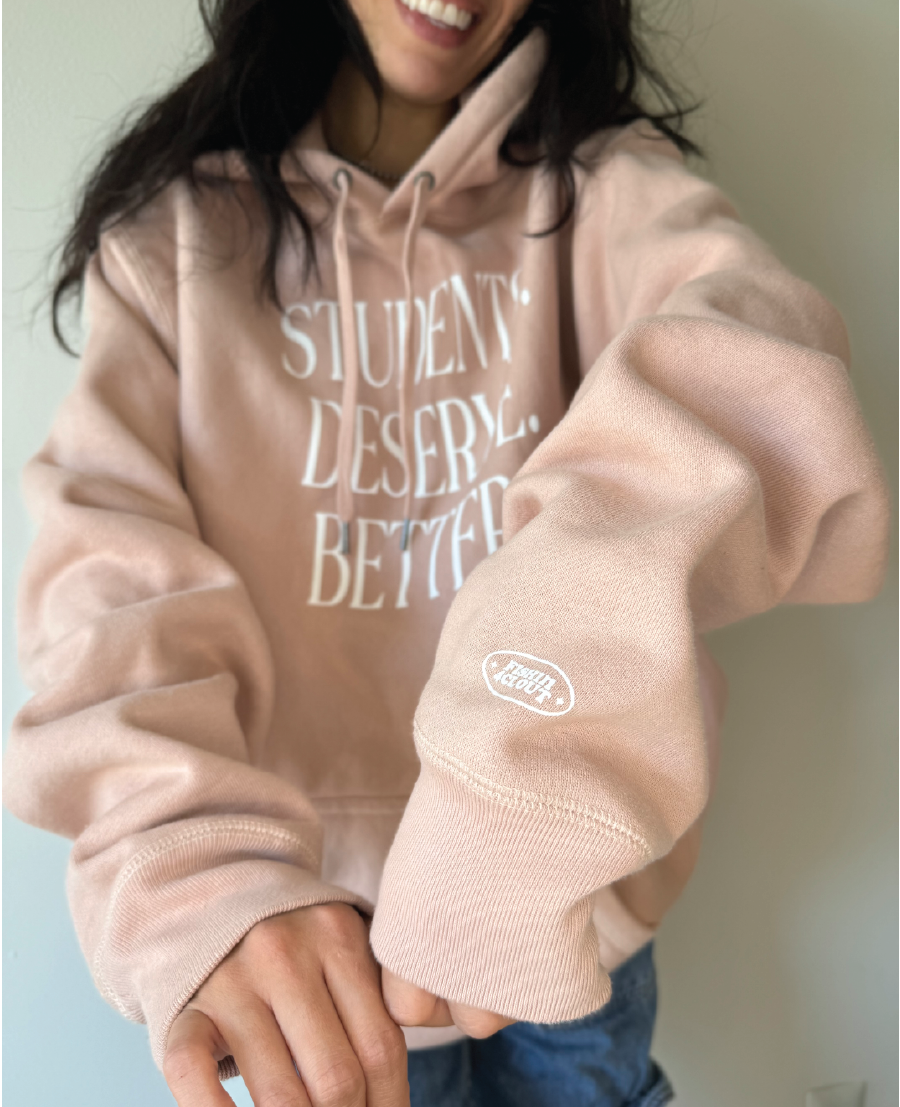 Students Deserve Better Heavyweight Hooded Sweatshirt