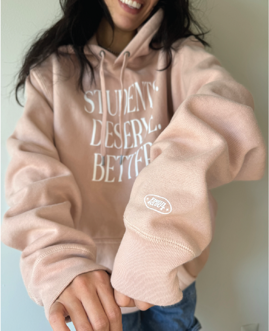 Students Deserve Better Heavyweight Hooded Sweatshirt